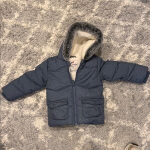 Rokka & Rolla Baby Boys Sherpa Lined Puffer Jacket Winter Coat